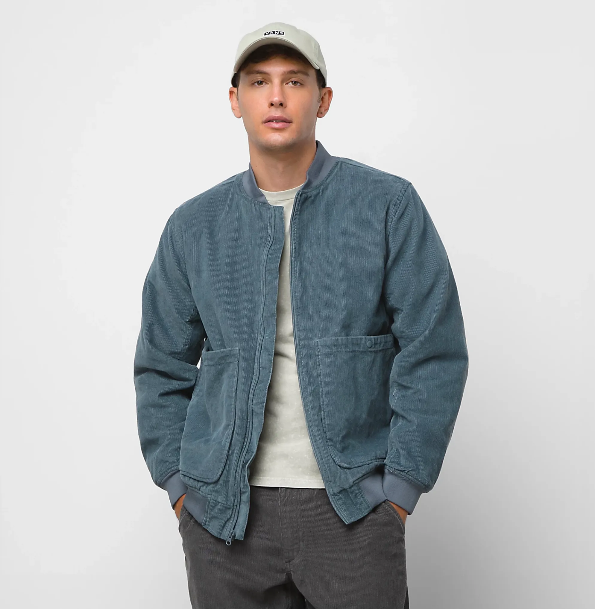 Carlson Corduroy Bomber - Stormy Weather
