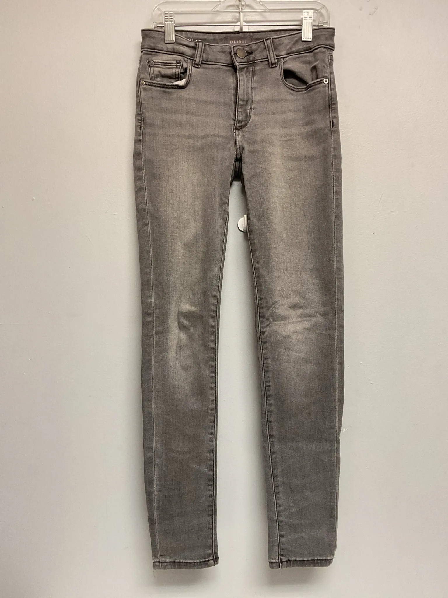 DL 1961 Size 14 Grey Tencel Big Girls Jeans