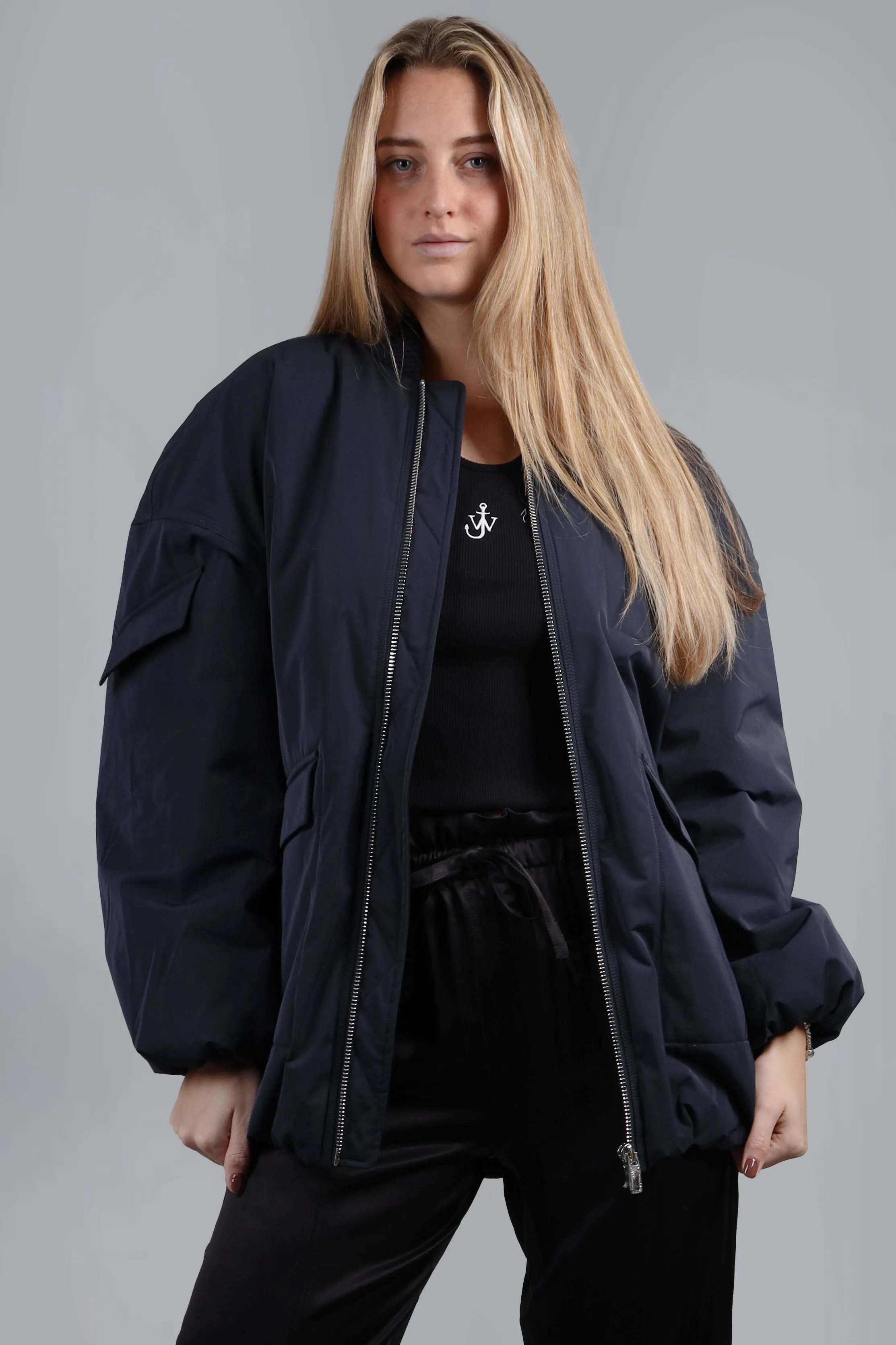 Light Twill Oversized Navy