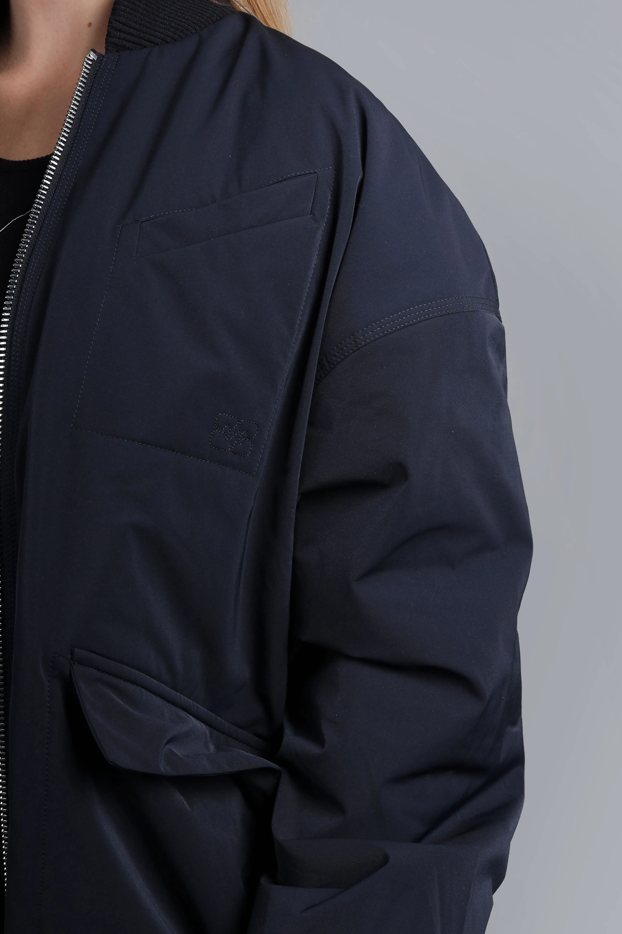 Light Twill Oversized Navy