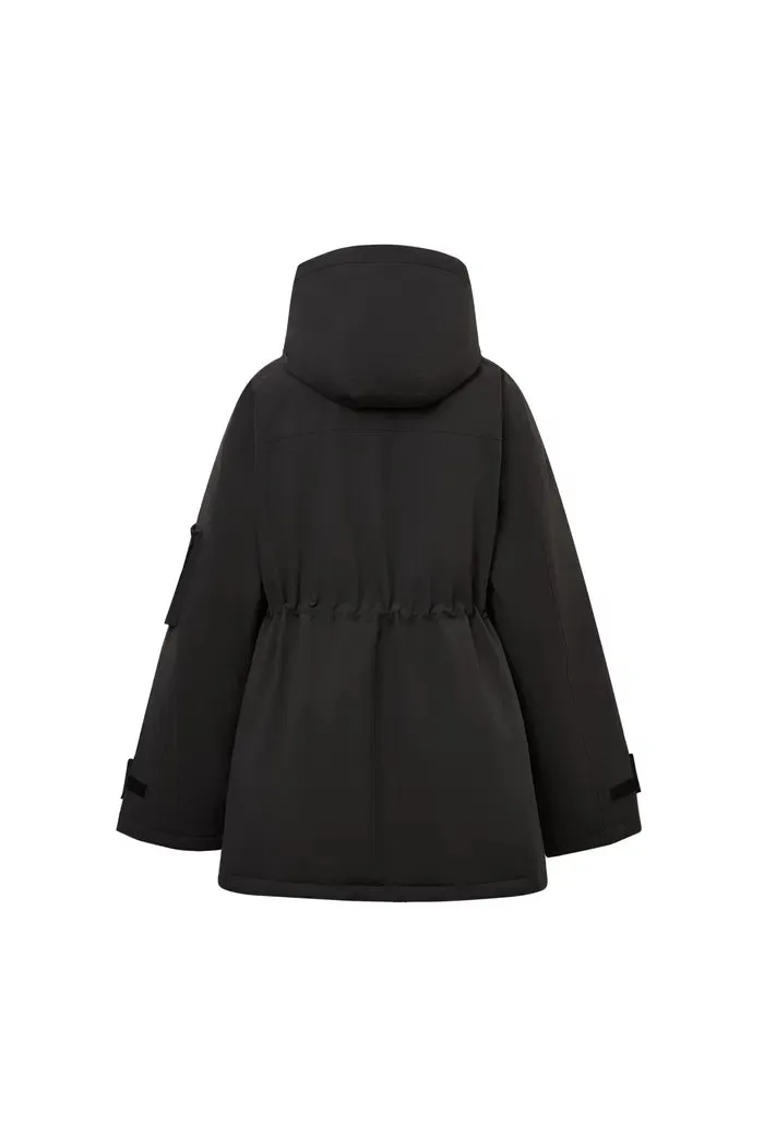 Sogne Goose Down Parka in Waterproof Fabric